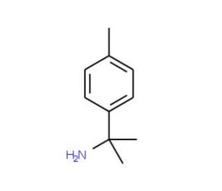 2-(4-Methylphenyl)propan-2-amine (CAS 6526-79-0) - chemical structure image