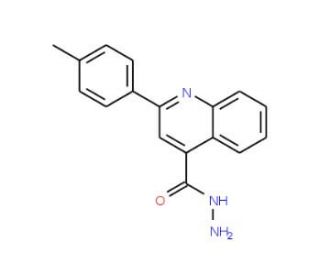 2-(4-Methylphenyl)quinoline-4-carbohydrazide - chemical structure image