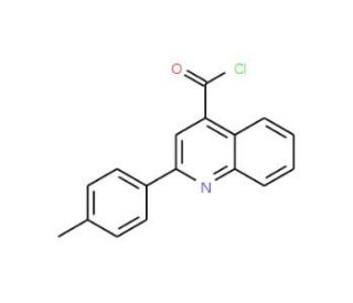 2-(4-methylphenyl)quinoline-4-carbonyl chloride - chemical structure image