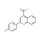 2-(4-methylphenyl)quinoline-4-carbonyl chloride - chemical structure image