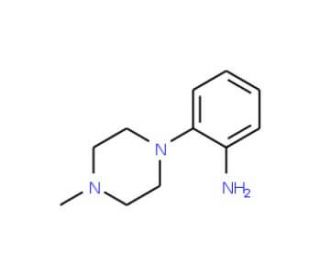 2-(4-methylpiperazin-1-yl)aniline (CAS 180605-36-1) - chemical structure image
