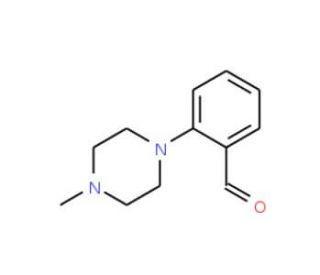 2-(4-Methylpiperazin-1-yl)benzaldehyde (CAS 85803-62-9) - chemical structure image