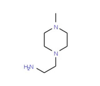 2-(4-methylpiperazin-1-yl)ethanamine (CAS 934-98-5) - chemical structure image