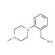 [2-(4-Methylpiperazin-1-yl)phenyl]methylamine, 1-(2-Aminomethyl)phenyl-4-methylpiperazine (CAS 655256-68-1) - chemical struct