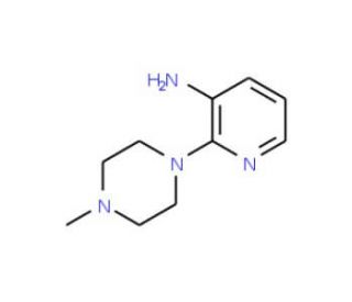 2-(4-Methylpiperazin-1-yl)pyridin-3-amine (CAS 5028-17-1) - chemical structure image