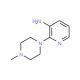 2-(4-Methylpiperazin-1-yl)pyridin-3-amine (CAS 5028-17-1) - chemical structure image