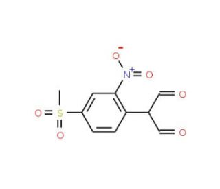 2-(4-Methylsulfonyl-2-nitrophenyl)malondialdehyde (CAS 197251-71-1) - chemical structure image