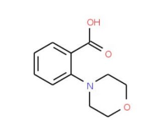 2-(4-Morpholino)benzoic acid (CAS 42106-48-9) - chemical structure image