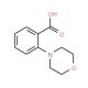 2-(4-Morpholino)benzoic acid (CAS 42106-48-9) - chemical structure image