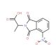 2-(4-nitro-1,3-dioxo-1,3-dihydro-2H-isoindol-2-yl)propanoic acid - chemical structure image