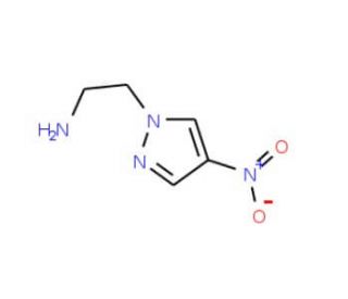 2-(4-Nitro-pyrazol-1-yl)-ethylamine - chemical structure image