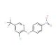 2-(4-Nitrophenoxy)-3-chloro-5-(trifluoromethyl)pyridine (CAS 91618-22-3) - chemical structure image