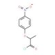 2-(4-nitrophenoxy)propanoyl chloride - chemical structure image