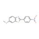 2-(4-Nitrophenyl)-6-methoxybenzothiazole (CAS 43036-14-2) - chemical structure image