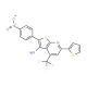 2-(4-Nitrophenyl)-6-thiophen-2-yl-4-trifluoromethyl-thieno[2,3-b]pyridin-3-ylamine - chemical structure image
