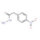 2-(4-nitrophenyl)acetohydrazide (CAS 6144-81-6) - chemical structure image