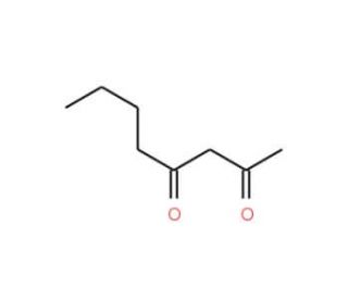 2,4-Octanedione (CAS 14090-87-0) - chemical structure image