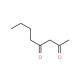 2,4-Octanedione (CAS 14090-87-0) - chemical structure image