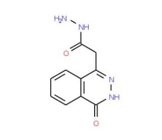 2-(4-oxo-3,4-dihydrophthalazin-1-yl)acetohydrazide - chemical structure image