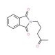 2-(4-Oxopentyl)-1H-isoindole-1,3(2H)-dione (CAS 3197-25-9) - chemical structure image