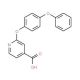 2-(4-phenoxyphenoxy)isonicotinic acid - chemical structure image
