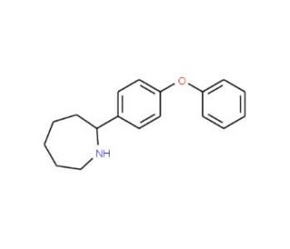 2-(4-Phenoxyphenyl)azepane - chemical structure image