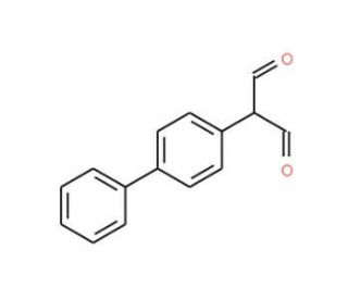 2-(4-Phenylphenyl)malondialdehyde (CAS 125507-91-7) - chemical structure image