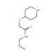 2-(4-Piperidinyloxy)-N-propylacetamide - chemical structure image