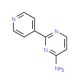 2-(4-Pyridinyl)-4-pyrimidinamine (CAS 61310-29-0) - chemical structure image