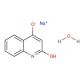2,4-Quinolinediol monosodium salt (CAS 4510-76-3) - chemical structure image