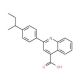 2-(4-sec-Butyl-phenyl)-quinoline-4-carboxylic acid - chemical structure image