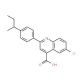 2-(4-sec-Butylphenyl)-6-chloroquinoline-4-carboxylic acid - chemical structure image