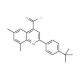 2-(4-tert-butylphenyl)-6,8-dimethylquinoline-4-carbonyl chloride - chemical structure image