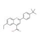 2-(4-tert-butylphenyl)-6-ethylquinoline-4-carboxylic acid - chemical structure image