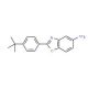 2-(4-tert-Butylphenyl)benzooxazol-5-ylamine (CAS 293738-21-3) - chemical structure image