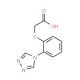 [2-(4H-1,2,4-triazol-4-yl)phenoxy]acetic acid - chemical structure image