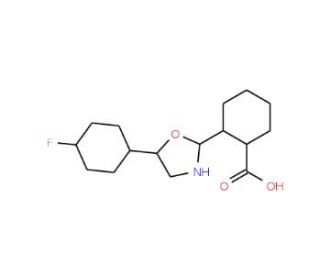 2-[5-(4-fluorophenyl)-1,3-oxazol-2-yl]benzoic acid - chemical structure image