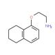 2-(5,6,7,8-Tetrahydro-1-naphthalenyloxy)-1-ethanamine - chemical structure image