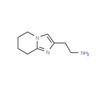 2-(5,6,7,8-tetrahydroimidazo[1,2-a]pyridin-2-yl)ethanamine - chemical structure image