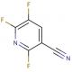 2,5,6-Trifluoro-3-pyridinecarbonitrile - chemical structure image