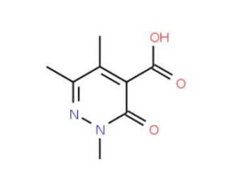 2,5,6-trimethyl-3-oxo-2,3-dihydropyridazine-4-carboxylic acid - chemical structure image