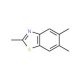 2,5,6-Trimethylbenzothiazole (CAS 5683-41-0) - chemical structure image