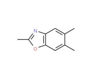 2,5,6-Trimethylbenzoxazole (CAS 19219-98-8) - chemical structure image