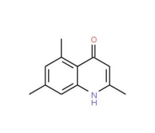2,5,7-Trimethyl-4-quinolinol (CAS 65674-07-9) - chemical structure image