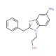 2-(5-Amino-2-benzyl-benzoimidazol-1-yl)-ethanol - chemical structure image