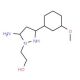 2-[5-amino-3-(3-methoxyphenyl)-1H-pyrazol-1-yl]ethanol - chemical structure image