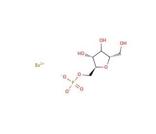 2,5-Anhydro-D-mannitol-1-phosphate barium salt (CAS 352000-02-3) - chemical structure image