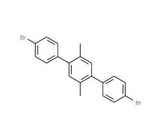 2,5-Bis(4-Bromophenyl)-p-xylene (CAS 853234-55-6) - chemical structure image