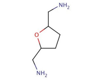 2,5-Bis(aminomethyl)tetrahydrofuran (CAS 66918-21-6) - chemical structure image