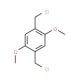 2,5-Bis(chloromethyl)-1,4-dimethoxybenzene, tech (CAS 3752-97-4) - chemical structure image